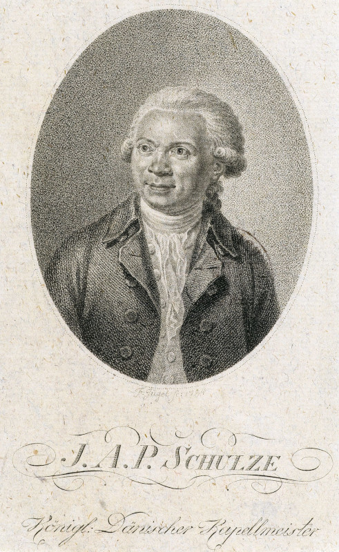 Portrait >Johann Abraham Peter Schulz