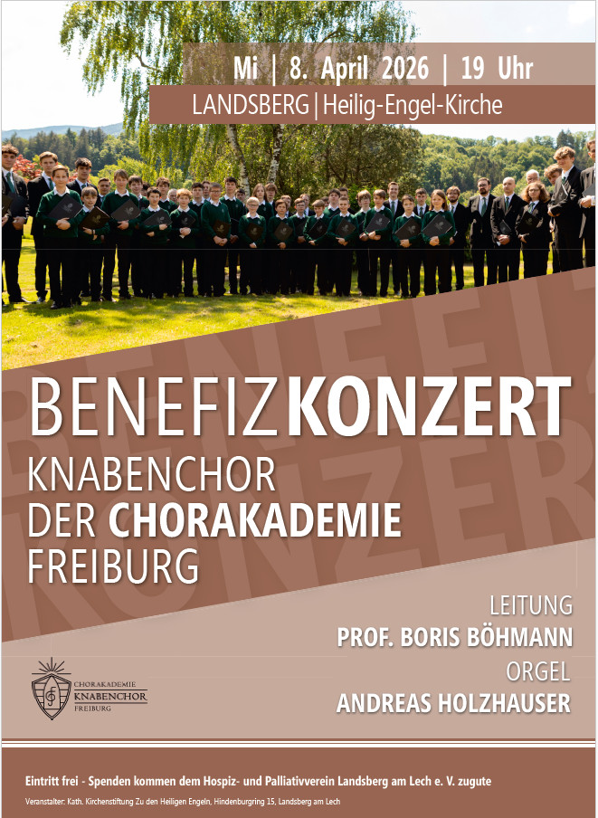 Knabenchor Freiburg 08.04.2026 Landsberg