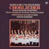 Geistliche und weltliche Chorlieder