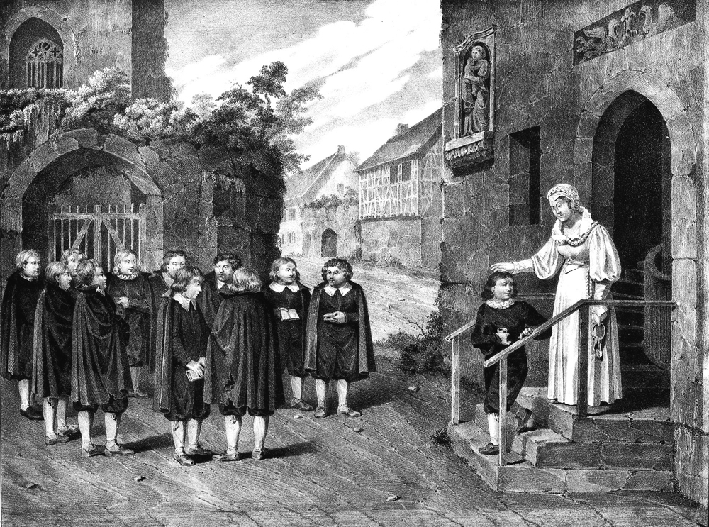 Stich Eisenacher Currende Anfang des 19. Jahrhundert