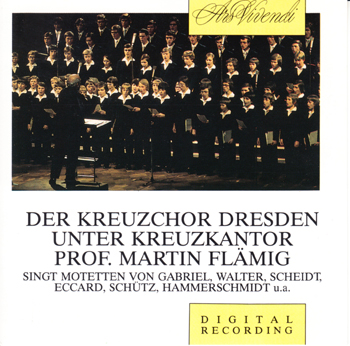 EDer Kreuzchor Dresden unter Kreuzkantor ProfMartin Flämig