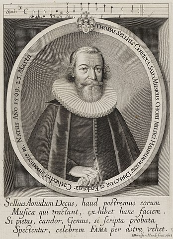 PPN663948940 Bildnis von Thomas Selle 1653