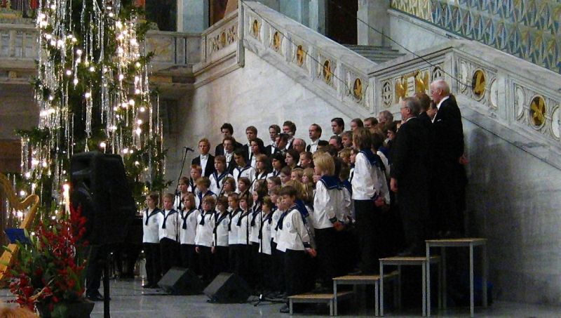 Sølvguttene oslo rådhus 23 des 2005