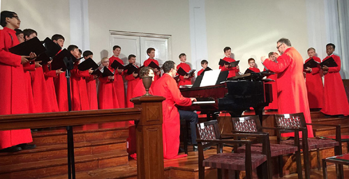 Temple Church Boys Choir at the Arts House at the Old Parliament Singapore 20160720 01