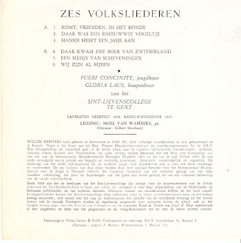 ZES VOLKSLIEDEREN b