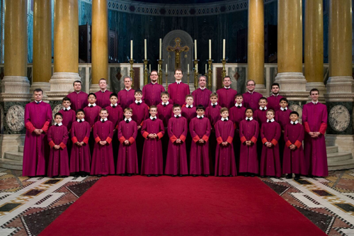 Westminster Chatedral choir press